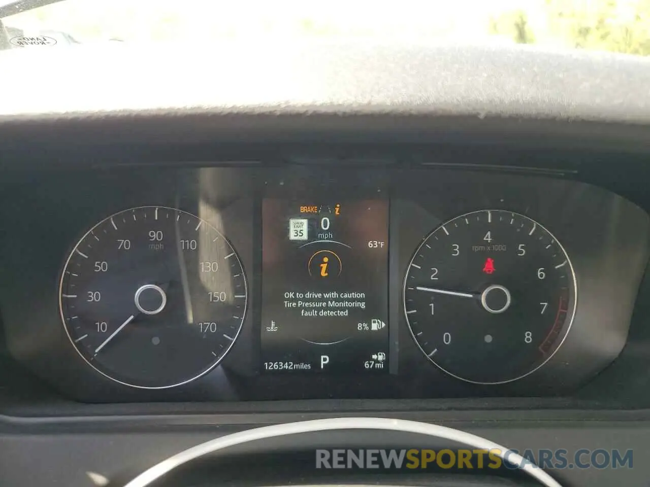 9 fotografías del automóvil dañado SALYB2EX7LA256562 LAND ROVER RANGEROVER 2020