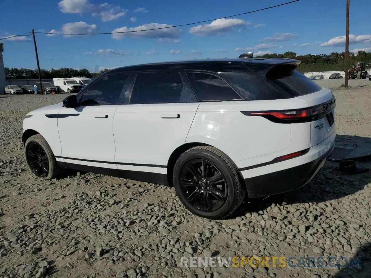 2 fotografías del automóvil dañado SALYB2EX8LA293619 LAND ROVER RANGEROVER 2020