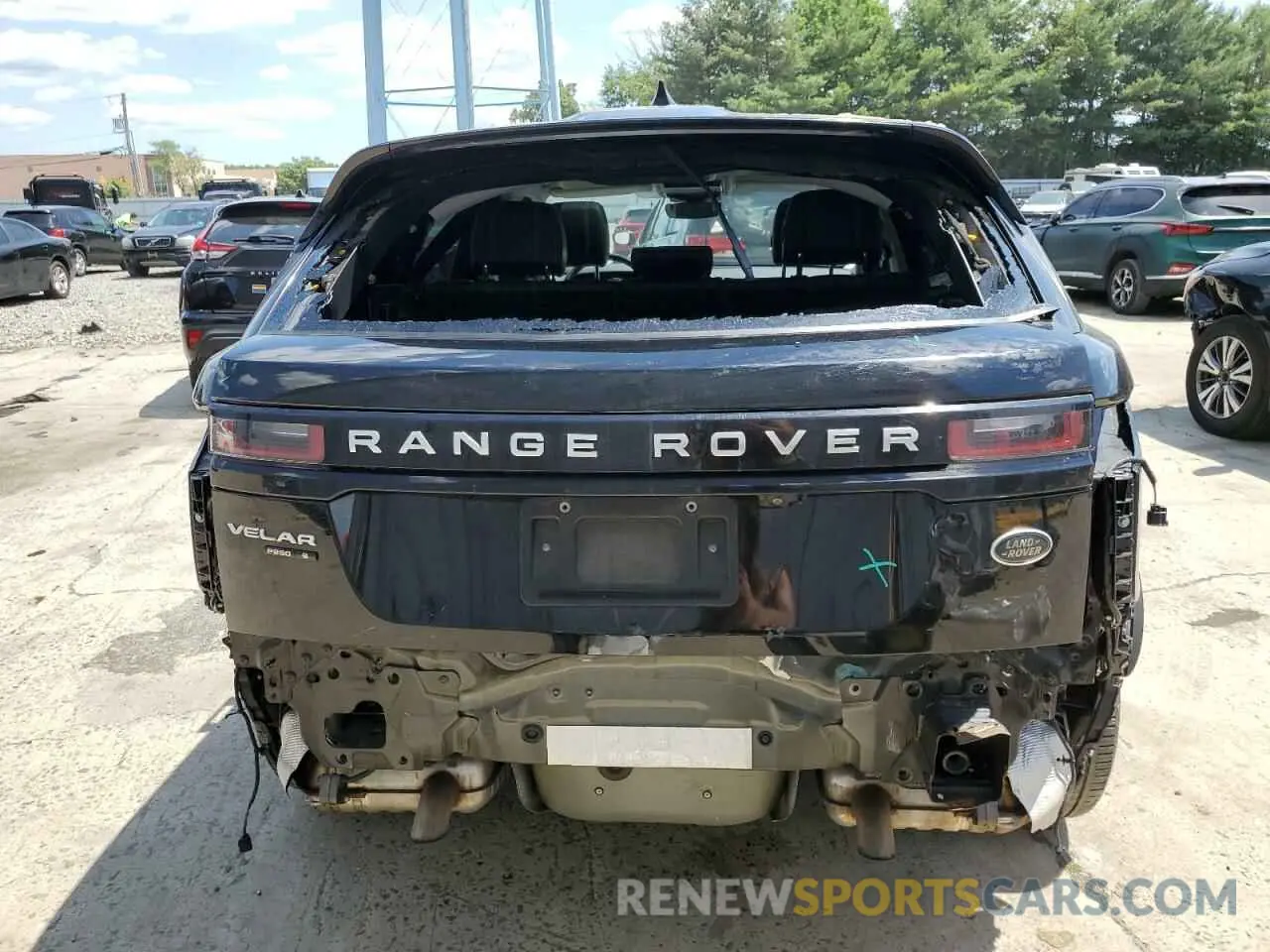 6 fotografías del automóvil dañado SALYB2EX9LA250097 LAND ROVER RANGEROVER 2020