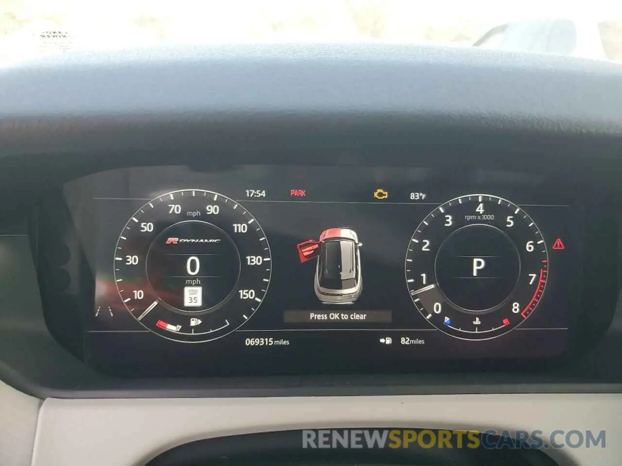 9 fotografías del automóvil dañado SALYK2EX0LA274725 LAND ROVER RANGEROVER 2020