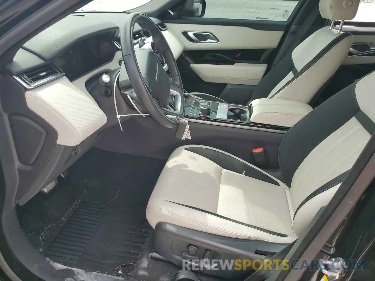 7 fotografías del automóvil dañado SALYK2EX3LA287727 LAND ROVER RANGEROVER 2020