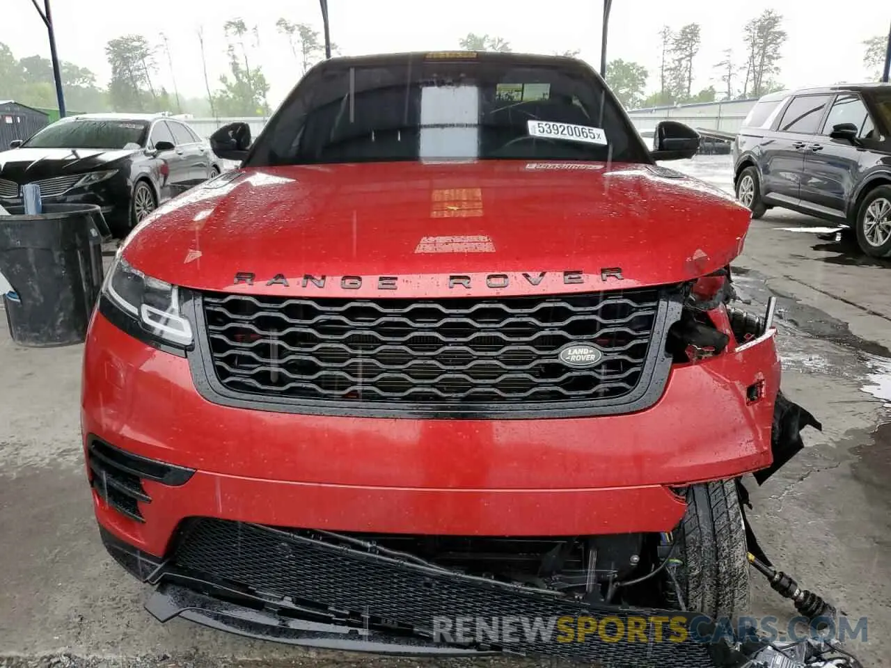 5 fotografías del automóvil dañado SALYK2EX5LA288250 LAND ROVER RANGEROVER 2020