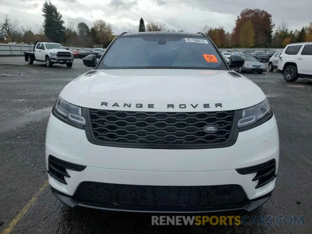 5 fotografías del automóvil dañado SALYK2EX8LA277971 LAND ROVER RANGEROVER 2020