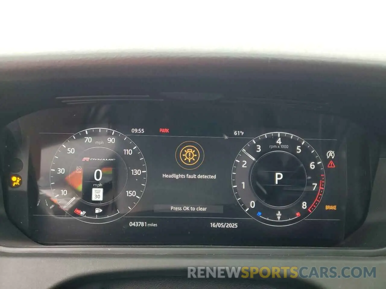 9 fotografías del automóvil dañado SALYK2EX9LA261844 LAND ROVER RANGEROVER 2020