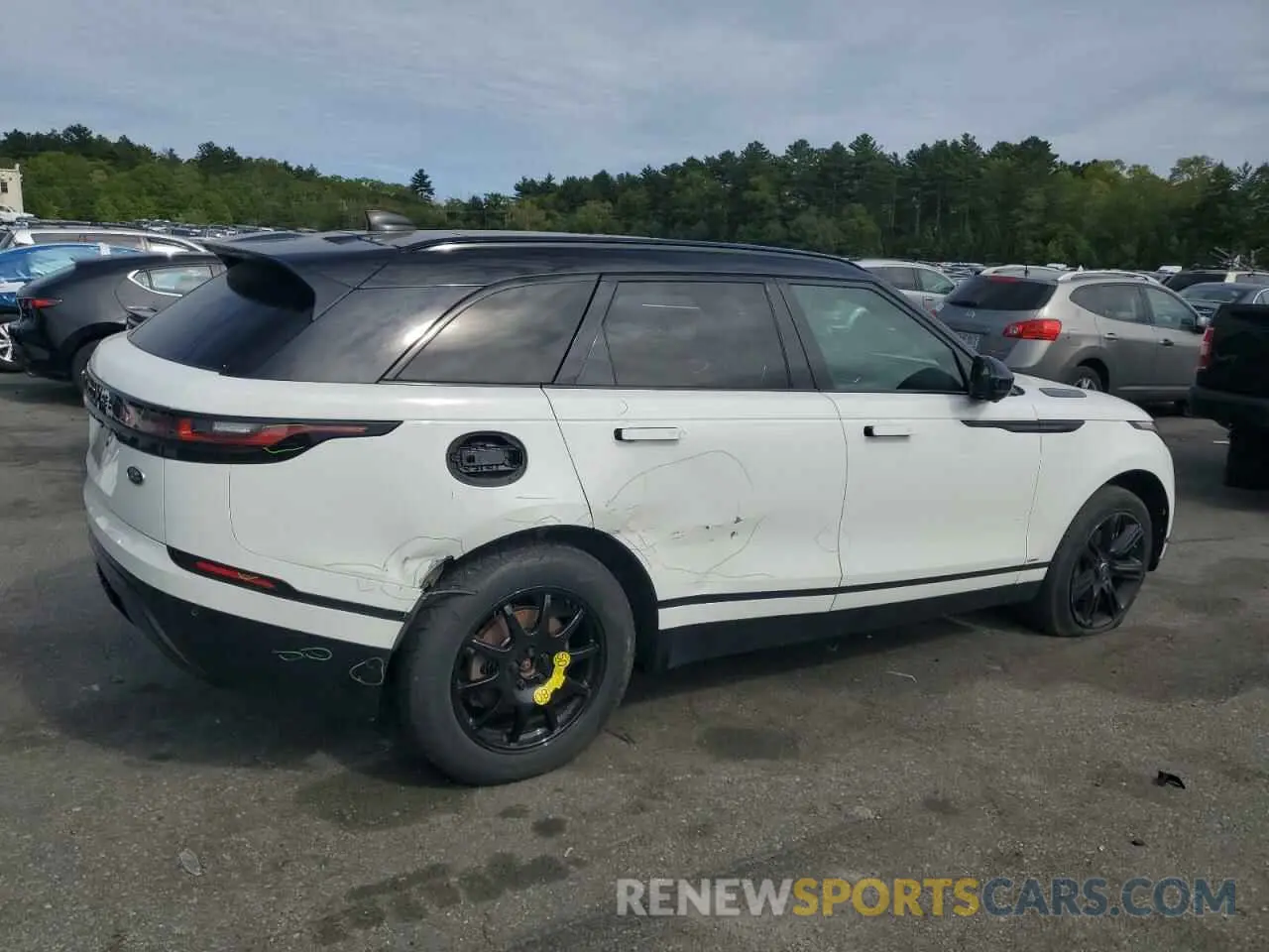 3 fotografías del automóvil dañado SALYK2EX9LA269300 LAND ROVER RANGEROVER 2020