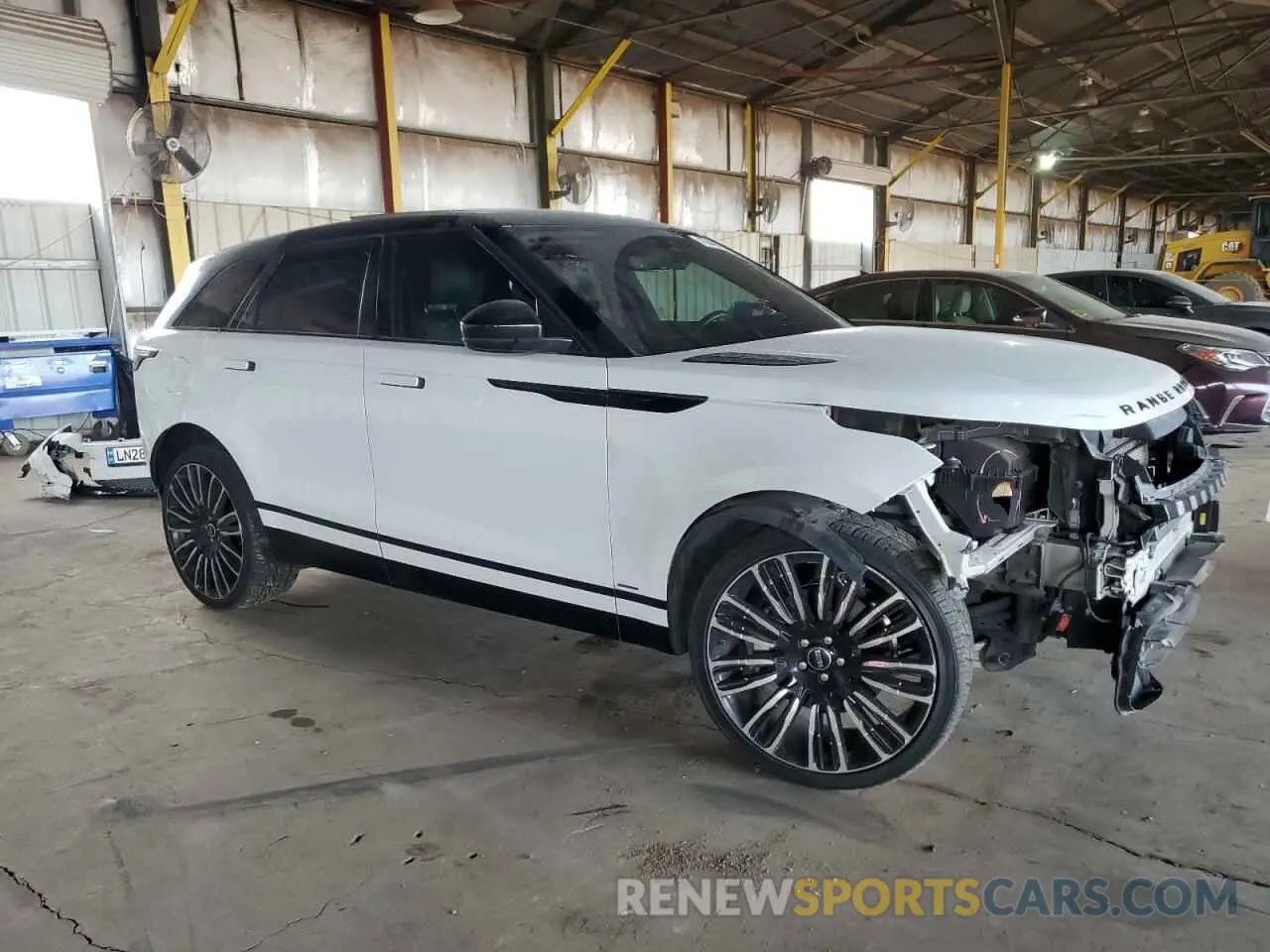 4 fotografías del automóvil dañado SALYK2FV1LA291014 LAND ROVER RANGEROVER 2020