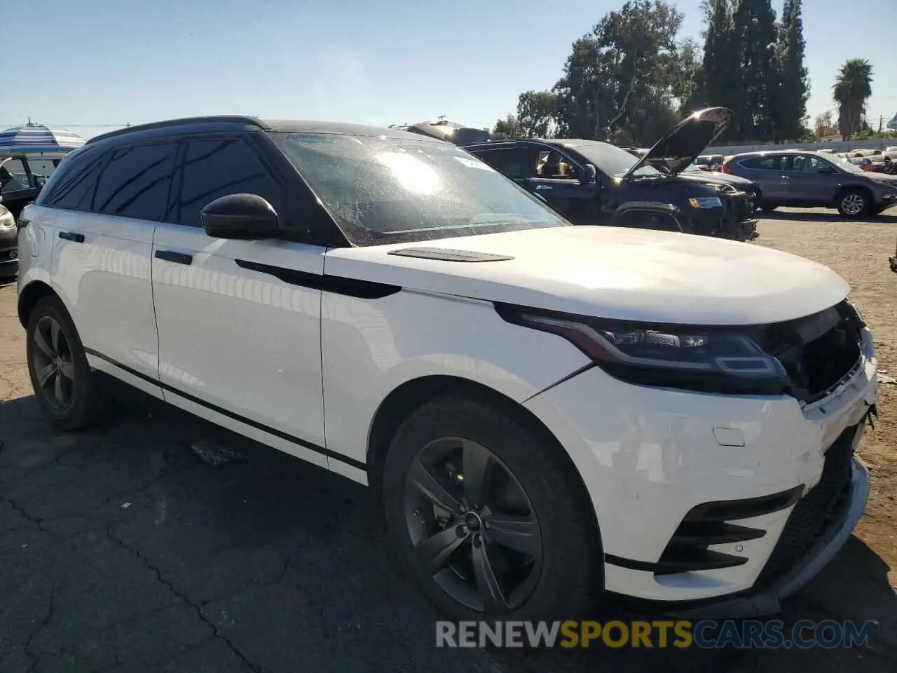 4 fotografías del automóvil dañado SALYK2FV4LA289306 LAND ROVER RANGEROVER 2020