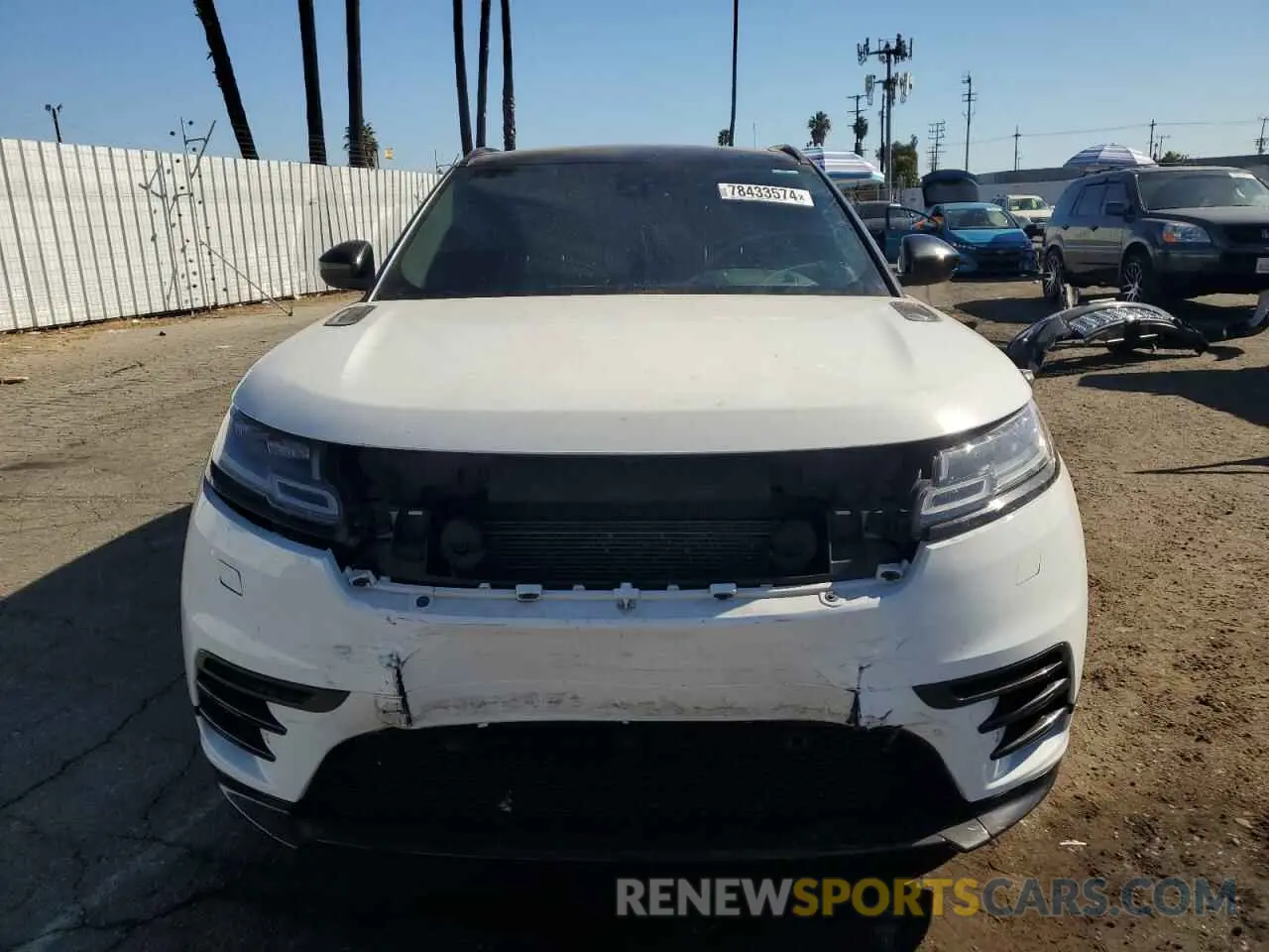 5 fotografías del automóvil dañado SALYK2FV4LA289306 LAND ROVER RANGEROVER 2020