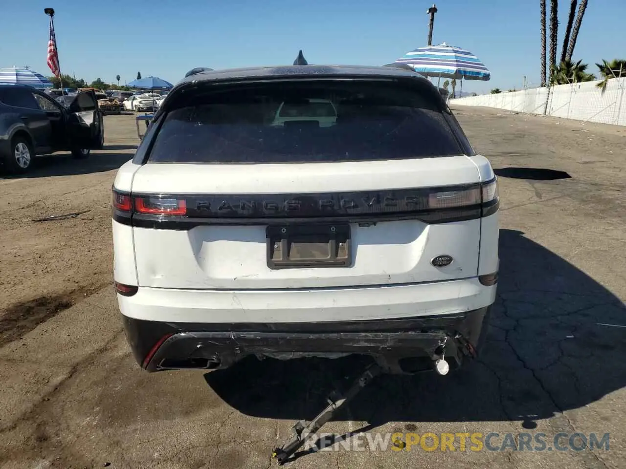 6 fotografías del automóvil dañado SALYK2FV4LA289306 LAND ROVER RANGEROVER 2020