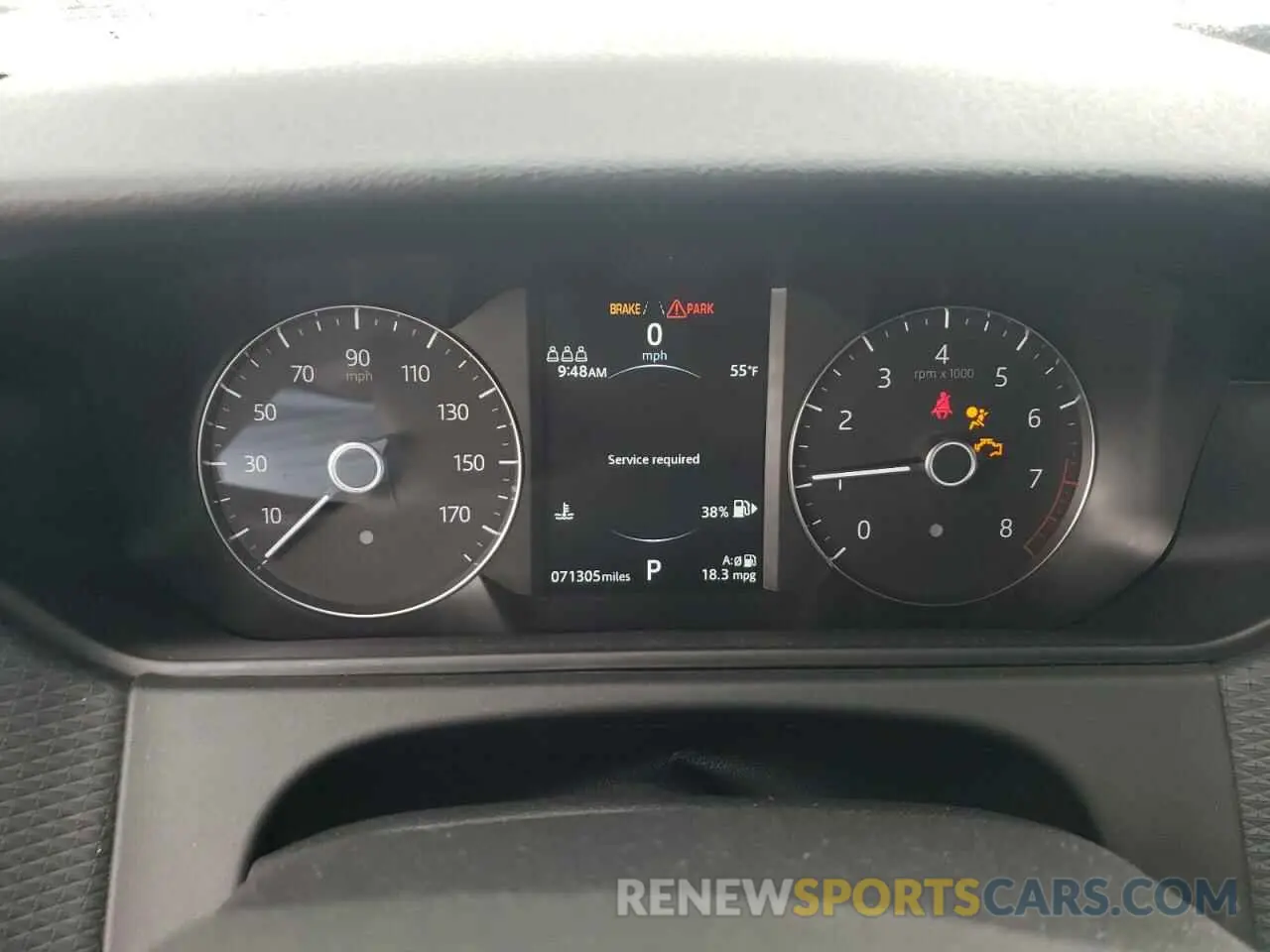 9 fotografías del automóvil dañado SALYK2FV5LA278489 LAND ROVER RANGEROVER 2020