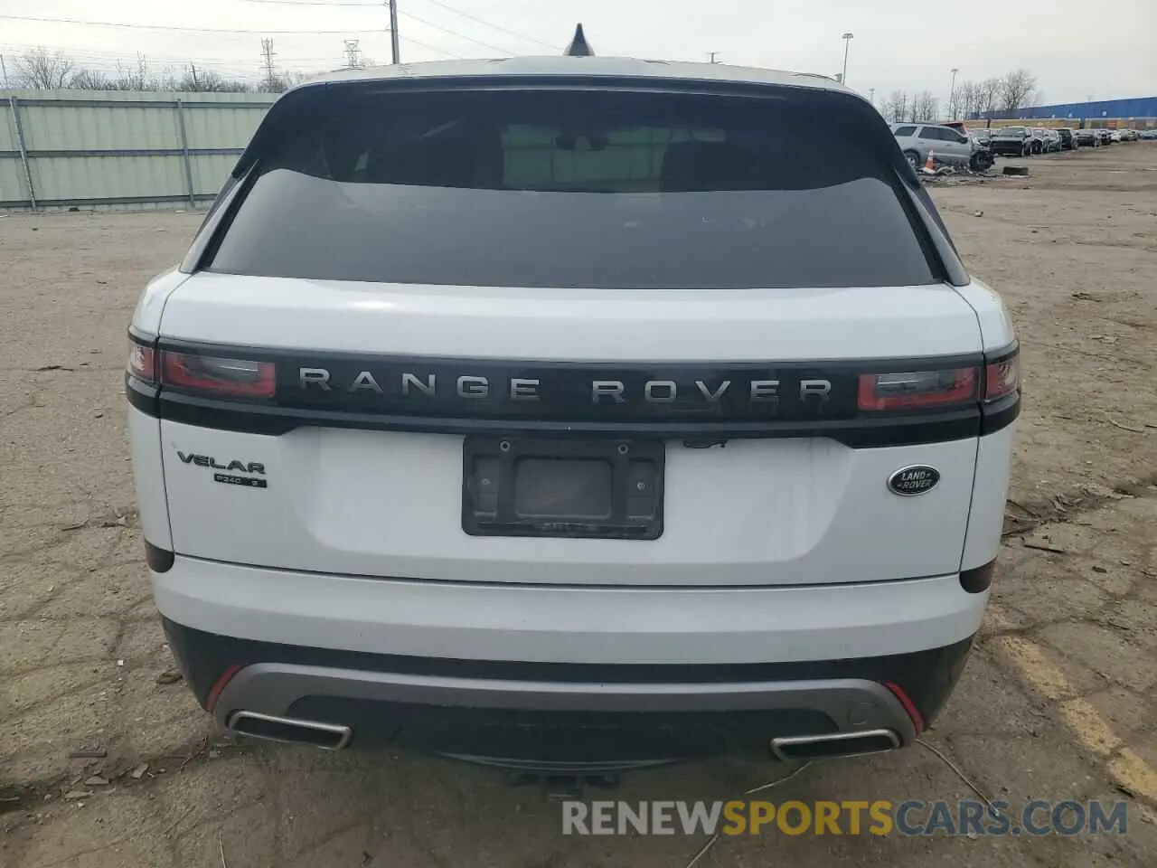6 fotografías del automóvil dañado SALYK2FV7LA239192 LAND ROVER RANGEROVER 2020