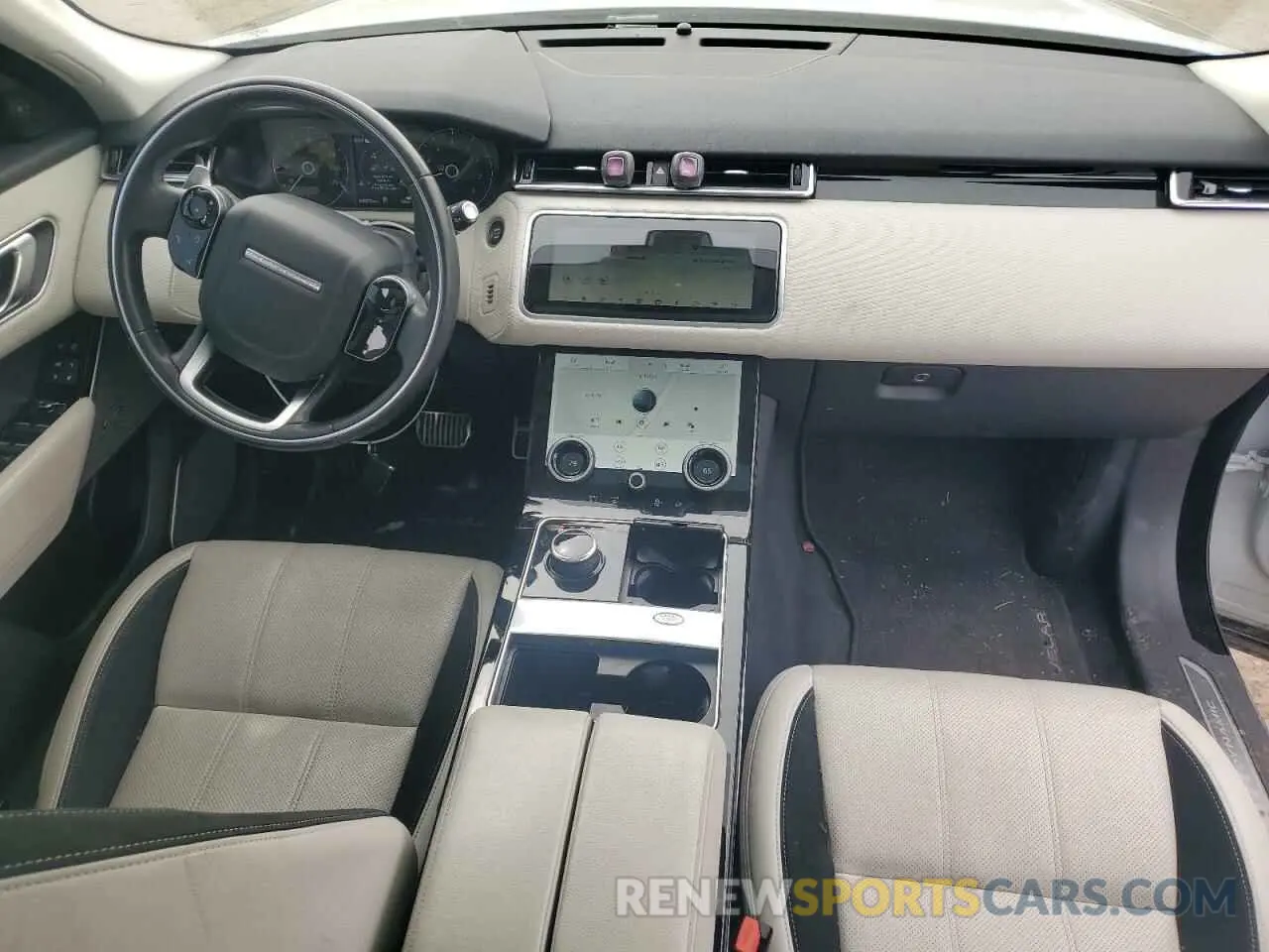 8 fotografías del automóvil dañado SALYK2FV7LA239192 LAND ROVER RANGEROVER 2020