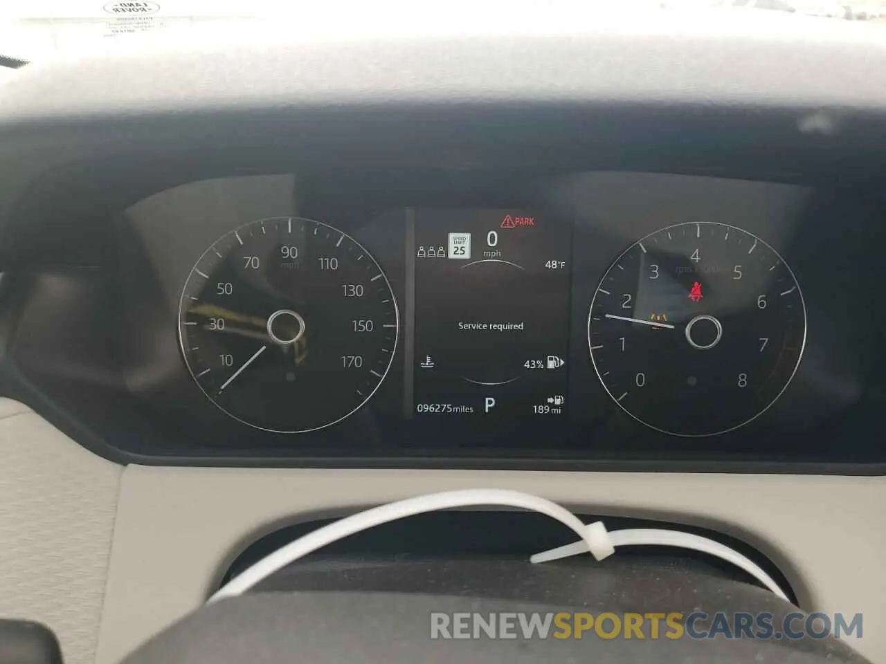9 fotografías del automóvil dañado SALYK2FV7LA239192 LAND ROVER RANGEROVER 2020