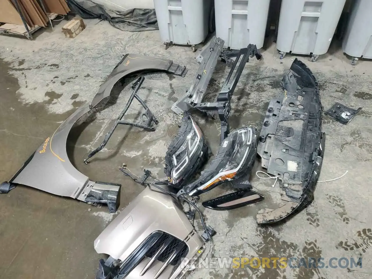 12 fotografías del automóvil dañado SALYK2FV9LA265857 LAND ROVER RANGEROVER 2020