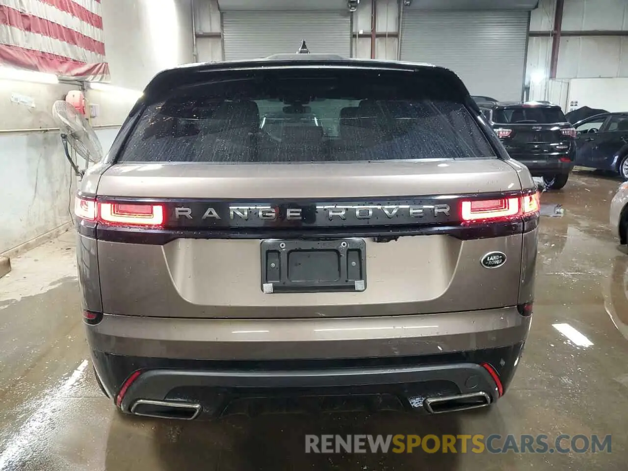 6 fotografías del automóvil dañado SALYK2FV9LA265857 LAND ROVER RANGEROVER 2020