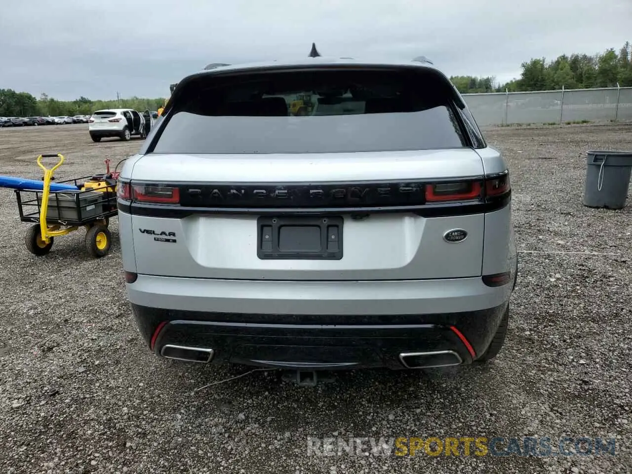 6 fotografías del automóvil dañado SALYK2FX6LA239203 LAND ROVER RANGEROVER 2020