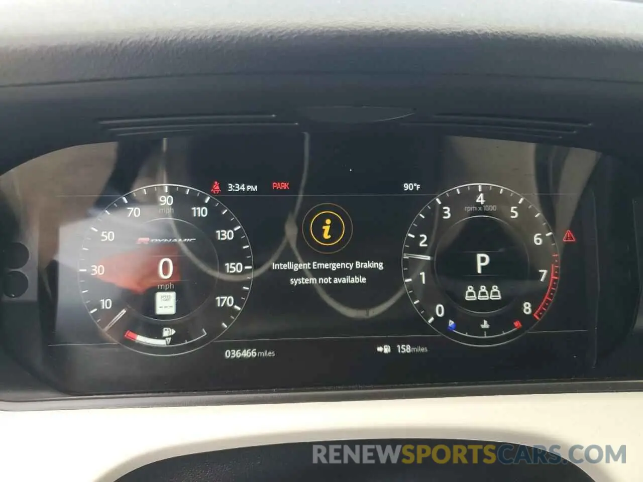 9 fotografías del automóvil dañado SALYM2EVXLA241188 LAND ROVER RANGEROVER 2020