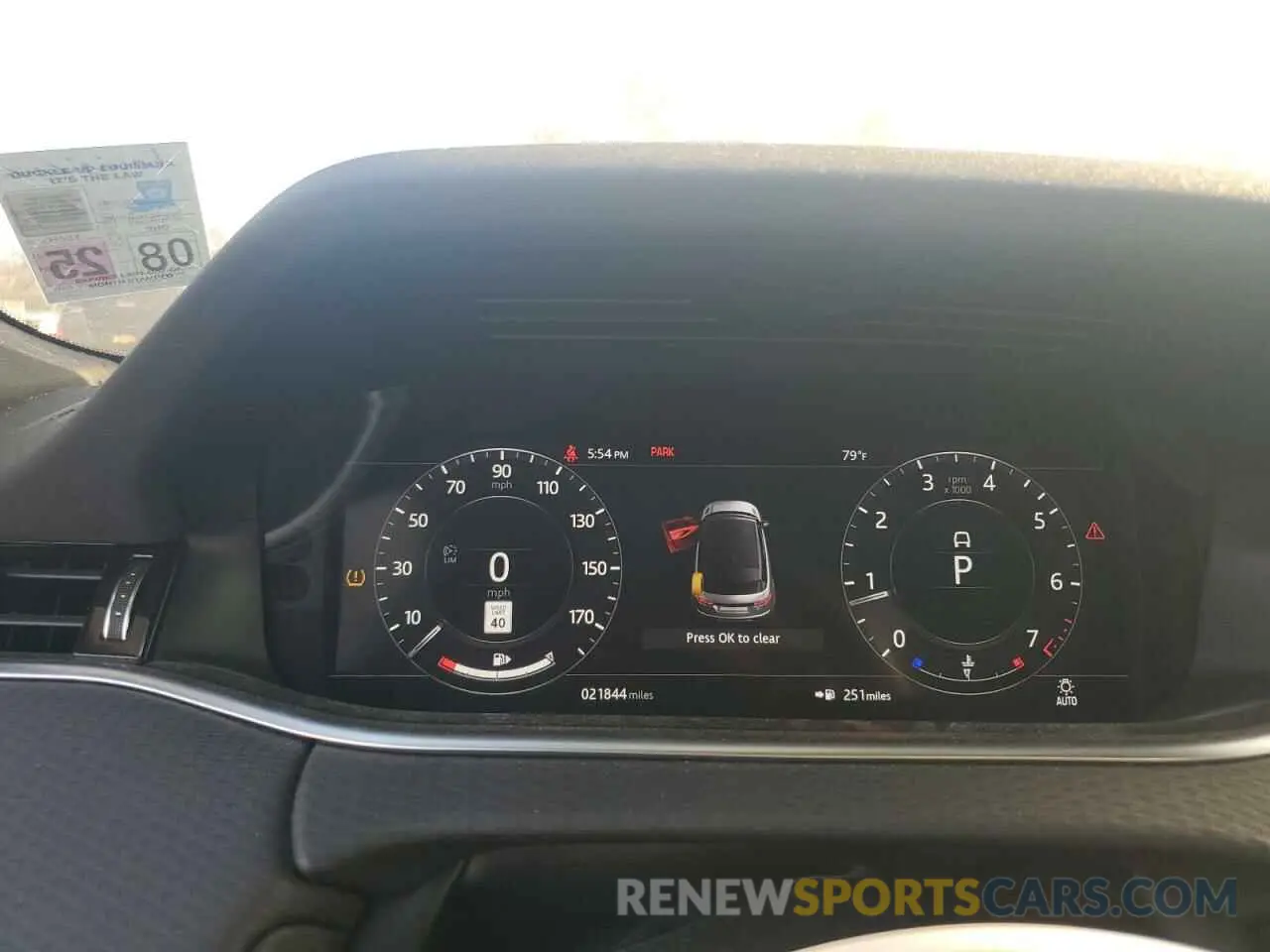 9 fotografías del automóvil dañado SALZJ2FX0LH119864 LAND ROVER RANGEROVER 2020