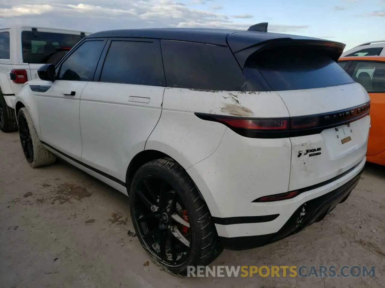 3 fotografías del automóvil dañado SALZJ2FX5LH023499 LAND ROVER RANGEROVER 2020