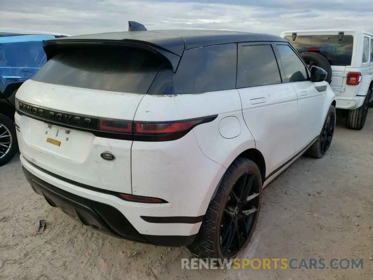 4 fotografías del automóvil dañado SALZJ2FX5LH023499 LAND ROVER RANGEROVER 2020