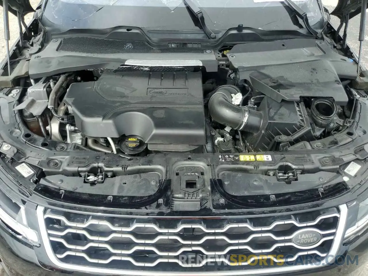 12 fotografías del automóvil dañado SALZJ2FX5LH030131 LAND ROVER RANGEROVER 2020