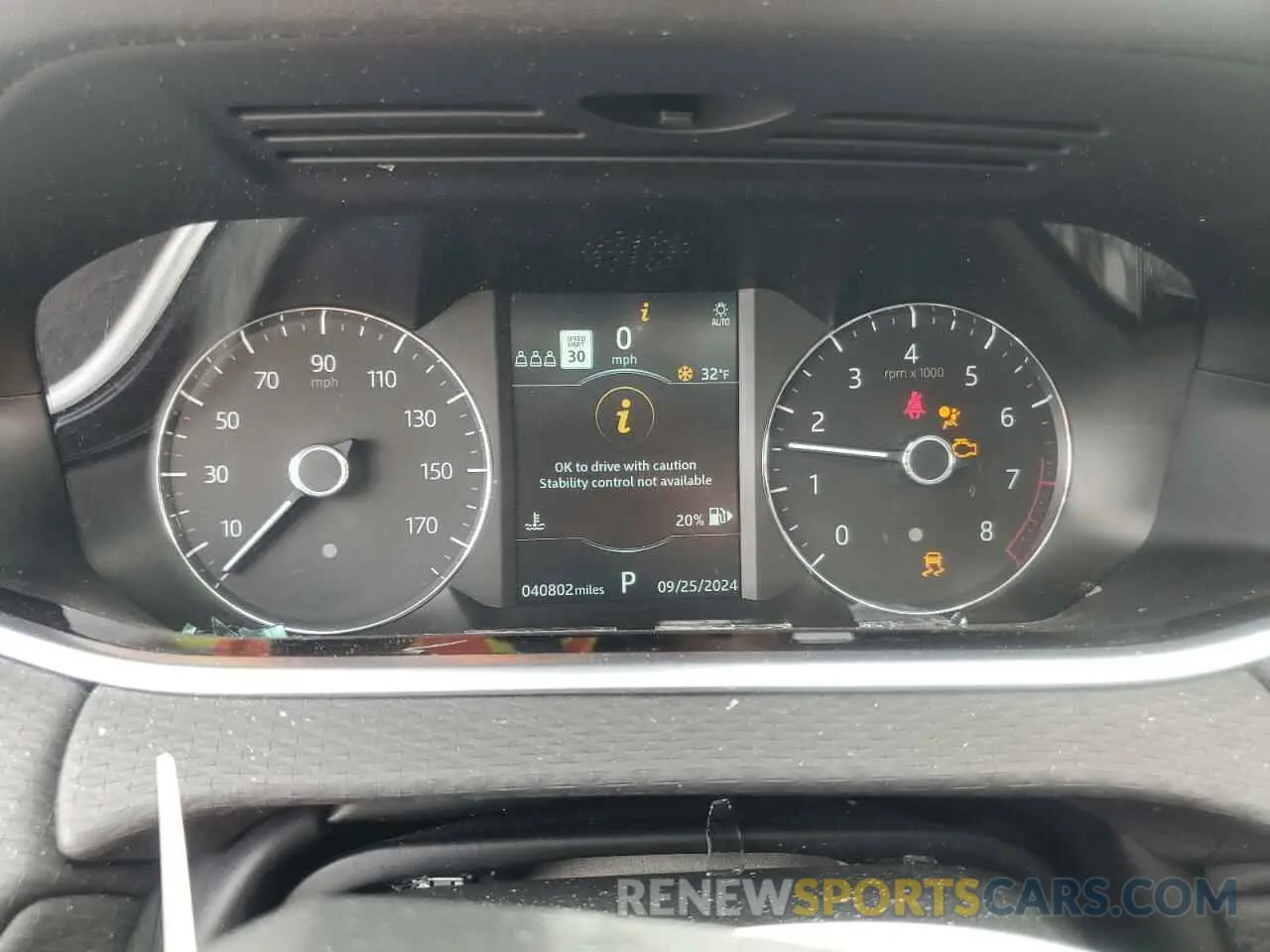 9 fotografías del automóvil dañado SALZJ2FX5LH030131 LAND ROVER RANGEROVER 2020