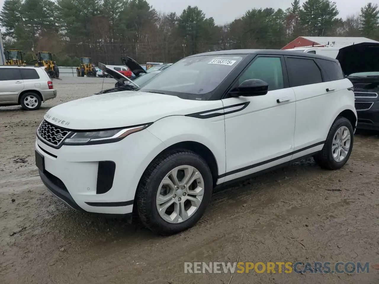 1 fotografías del automóvil dañado SALZJ2FX6LH006114 LAND ROVER RANGEROVER 2020