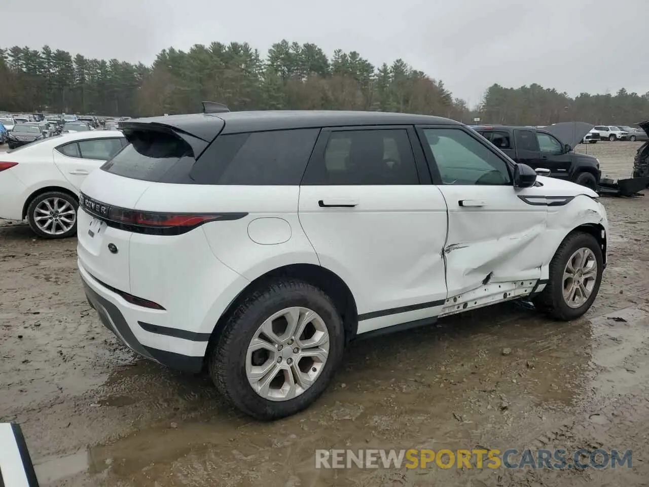 3 fotografías del automóvil dañado SALZJ2FX6LH006114 LAND ROVER RANGEROVER 2020