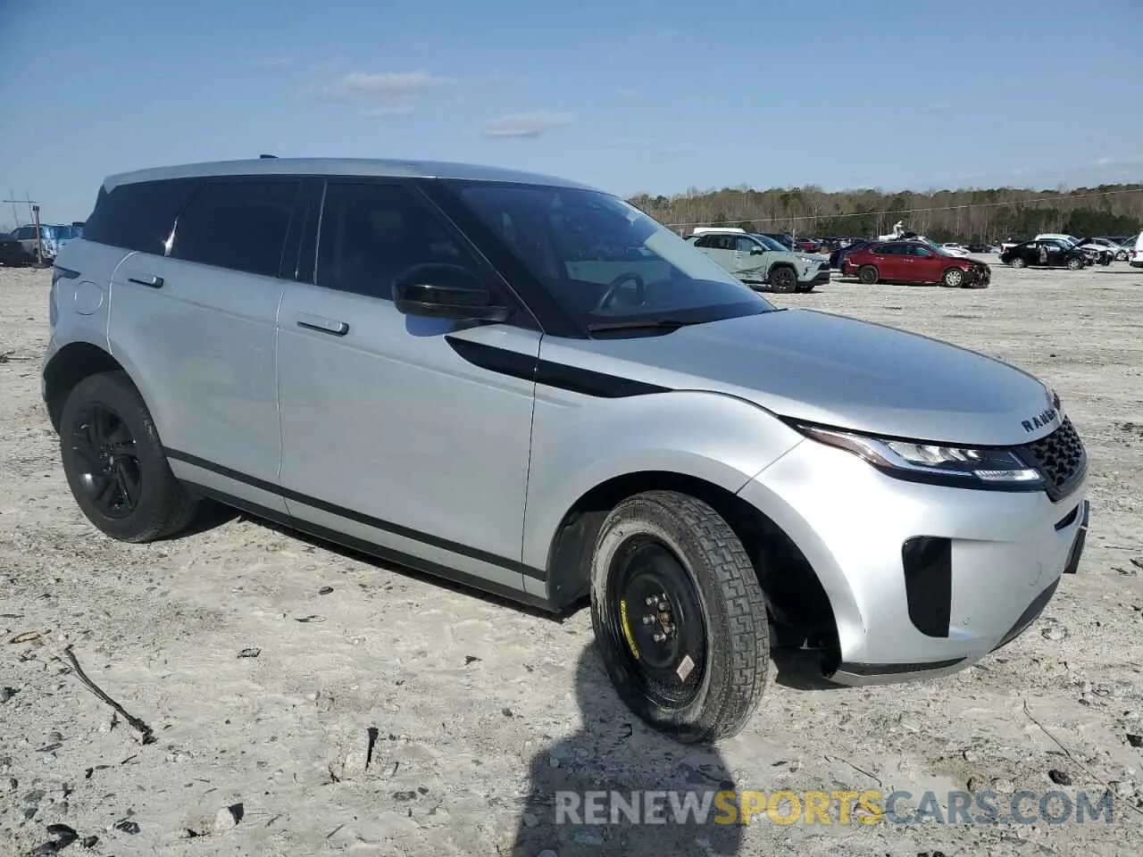 4 fotografías del automóvil dañado SALZJ2FX6LH063395 LAND ROVER RANGEROVER 2020