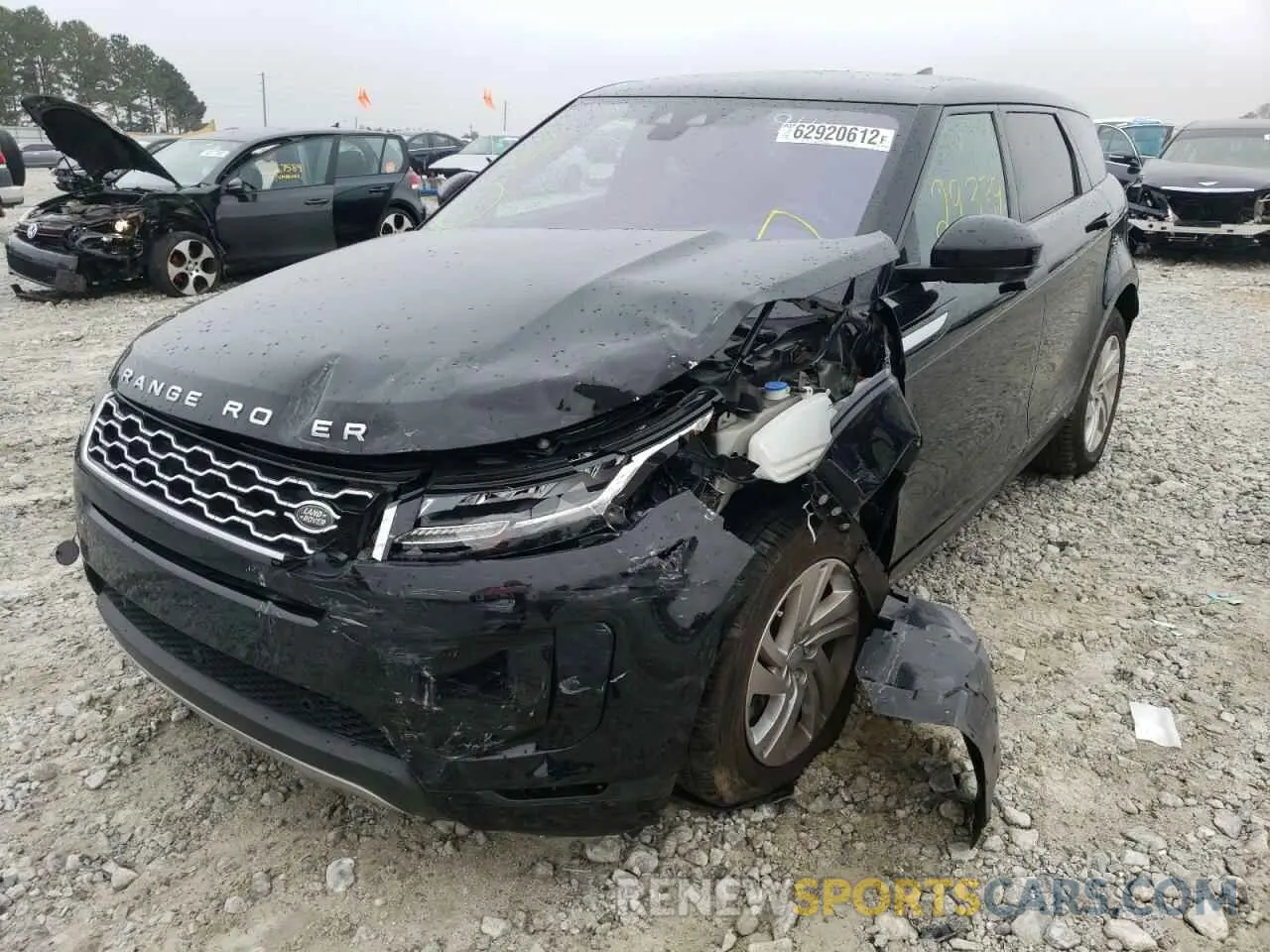 2 fotografías del automóvil dañado SALZJ2FXXLH039116 LAND ROVER RANGEROVER 2020