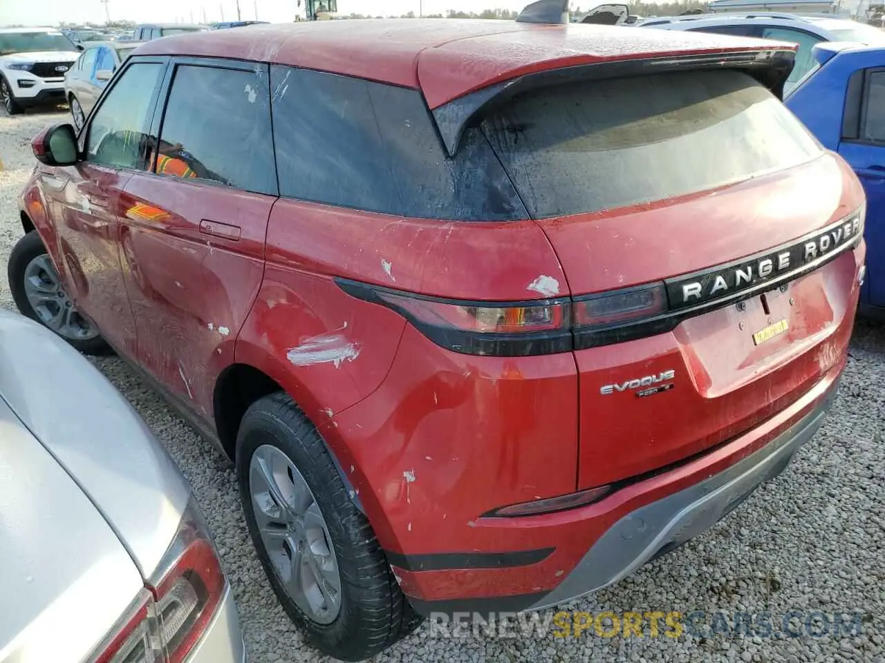 3 fotografías del automóvil dañado SALZJ2FXXLH076070 LAND ROVER RANGEROVER 2020