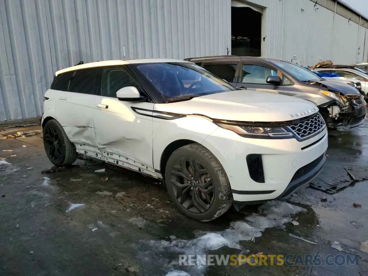 4 fotografías del automóvil dañado SALZP2FX7LH045339 LAND ROVER RANGEROVER 2020