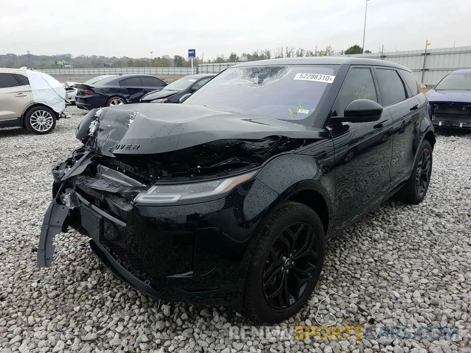 2 fotografías del automóvil dañado SALZP2FX9LH039705 LAND ROVER RANGEROVER 2020
