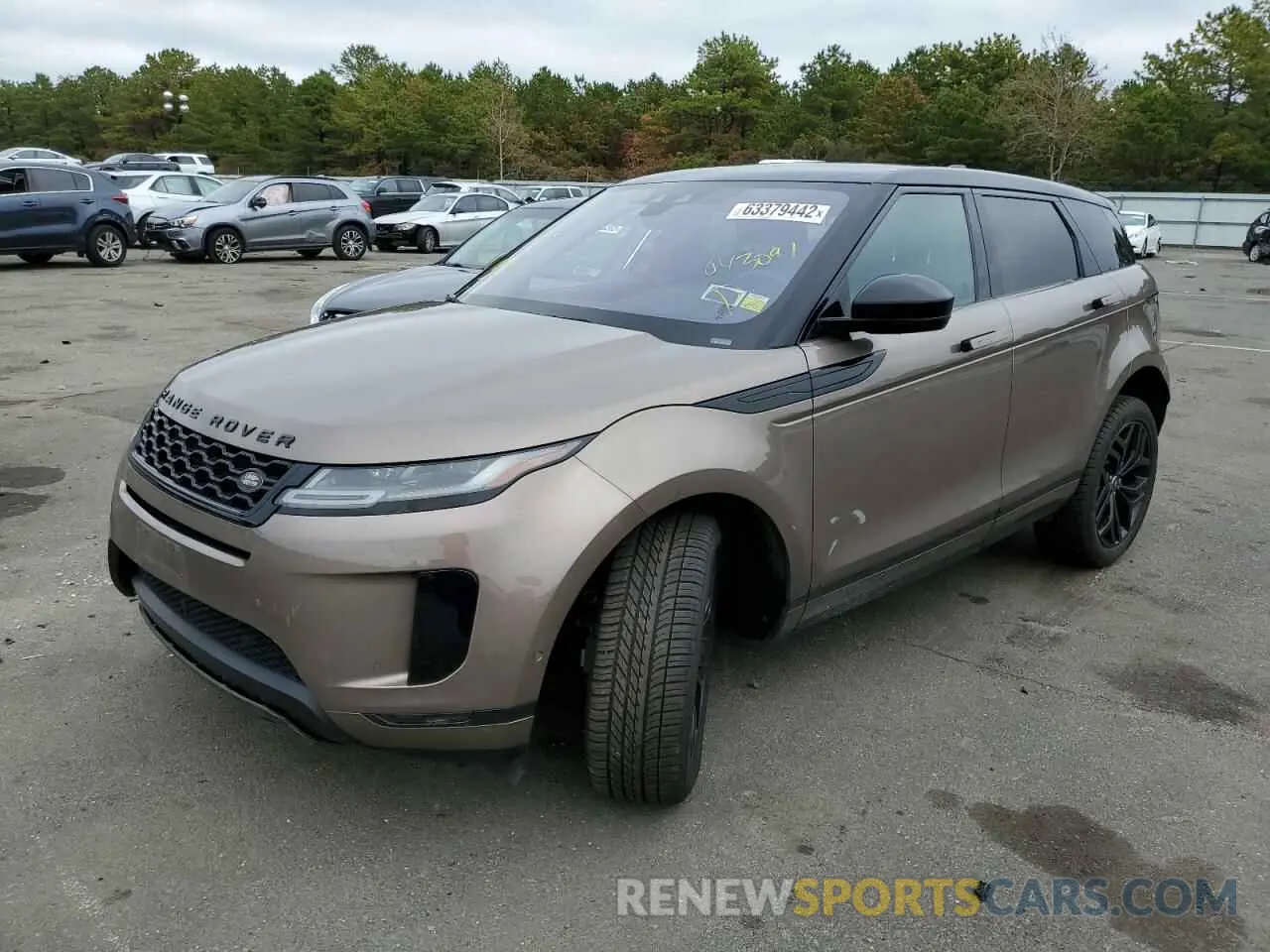 2 fotografías del automóvil dañado SALZP2FX9LH043091 LAND ROVER RANGEROVER 2020