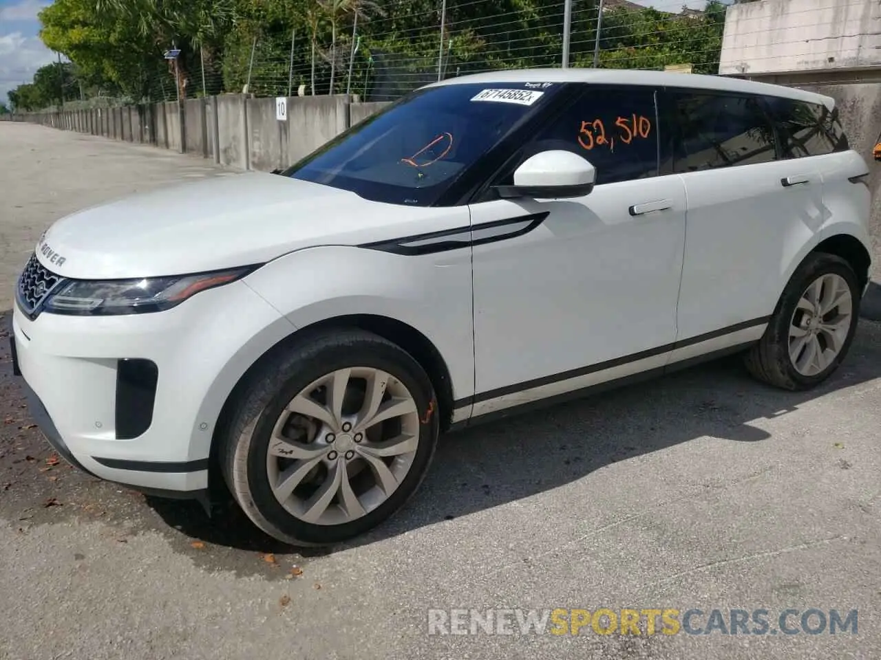 1 fotografías del automóvil dañado SALZP2FX9LH076835 LAND ROVER RANGEROVER 2020
