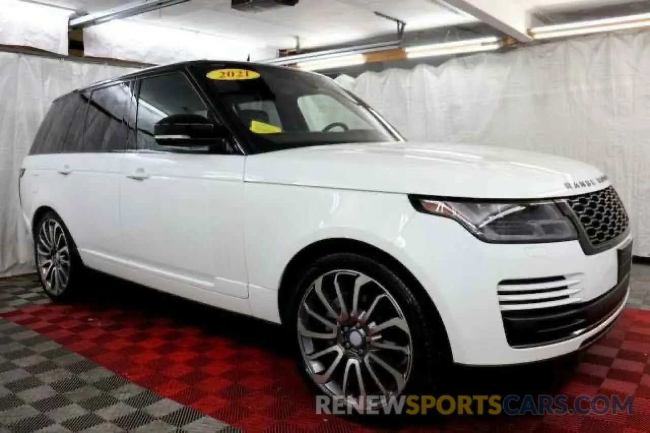 1 fotografías del automóvil dañado SALGR2SU9MA433XXX LAND ROVER RANGEROVER 2021