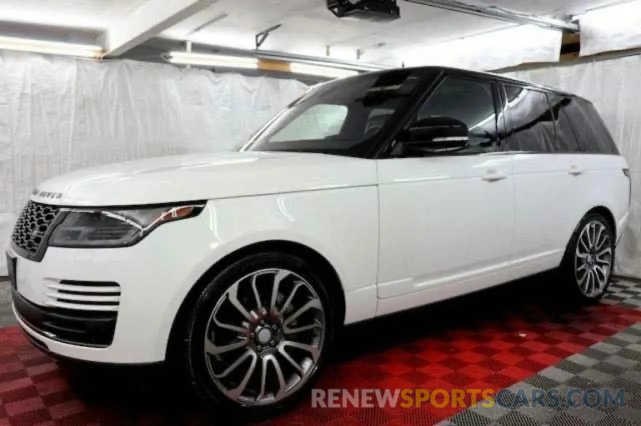 2 fotografías del automóvil dañado SALGR2SU9MA433XXX LAND ROVER RANGEROVER 2021