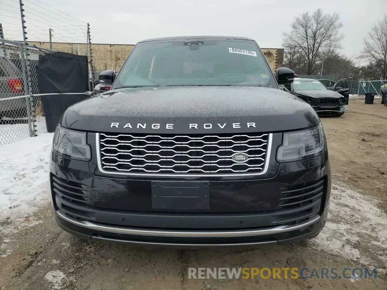 5 fotografías del automóvil dañado SALGS2RU1MA432874 LAND ROVER RANGEROVER 2021