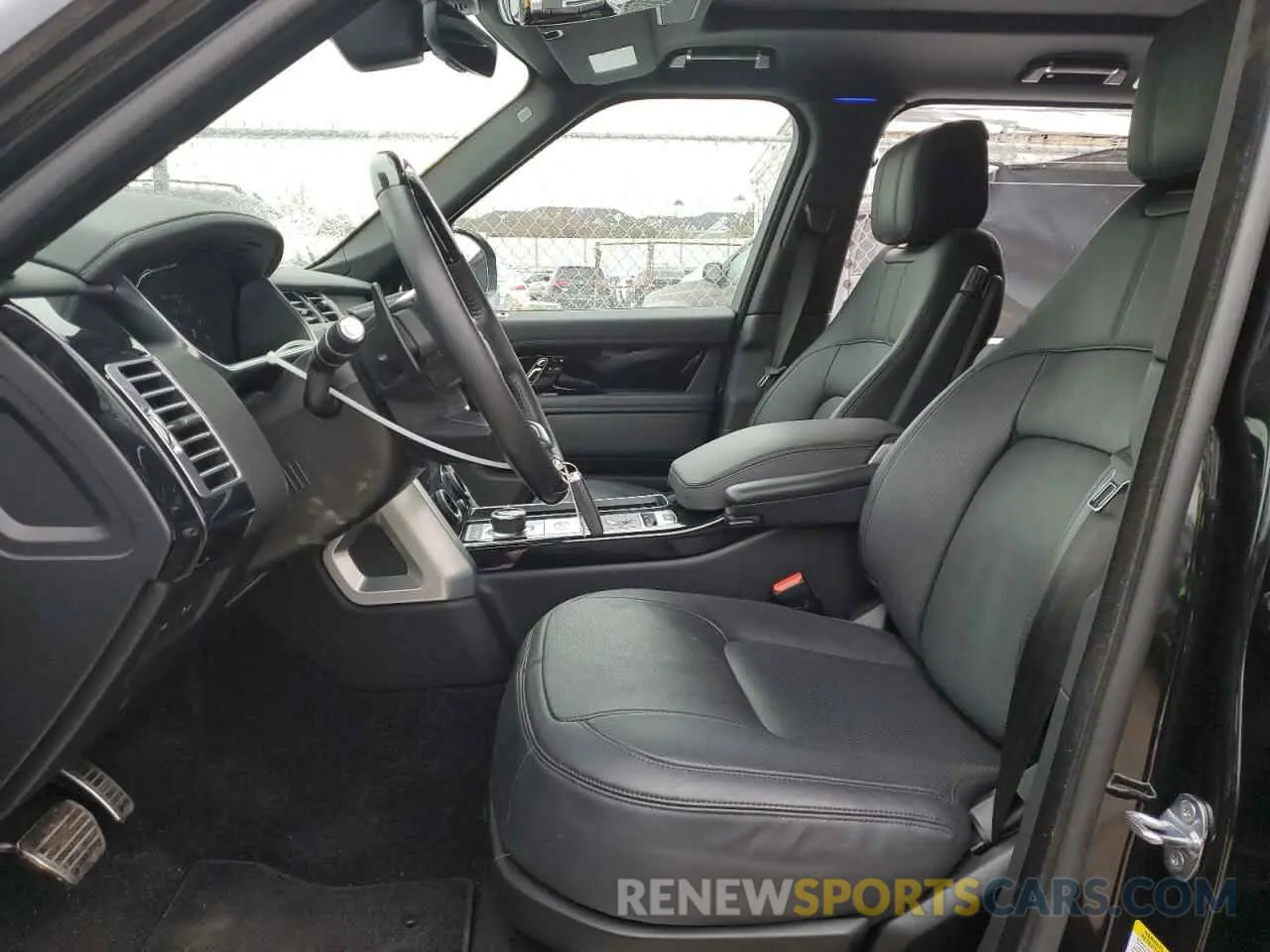 7 fotografías del automóvil dañado SALGS2RU1MA432874 LAND ROVER RANGEROVER 2021