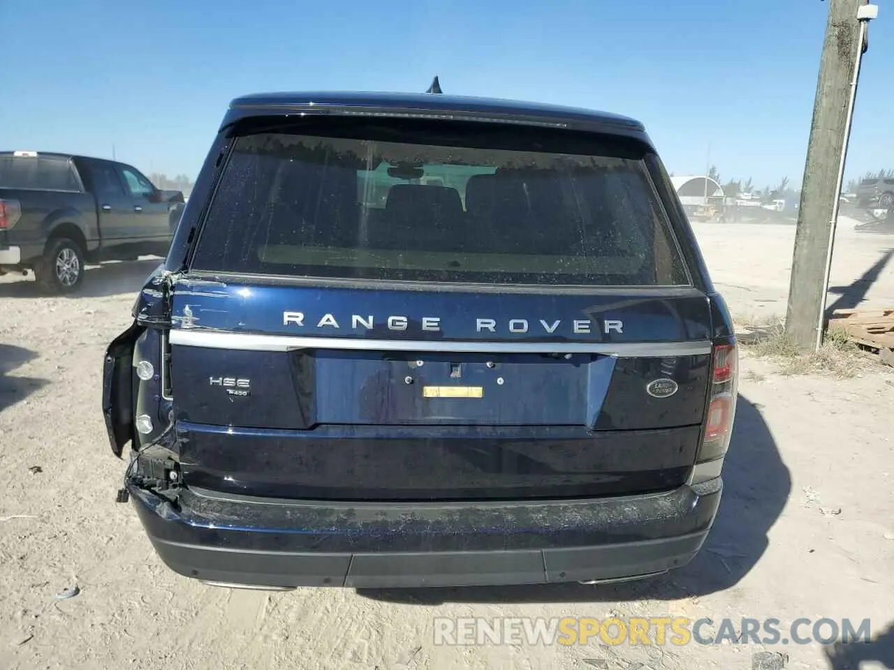 6 fotografías del automóvil dañado SALGS2RU1MA456866 LAND ROVER RANGEROVER 2021