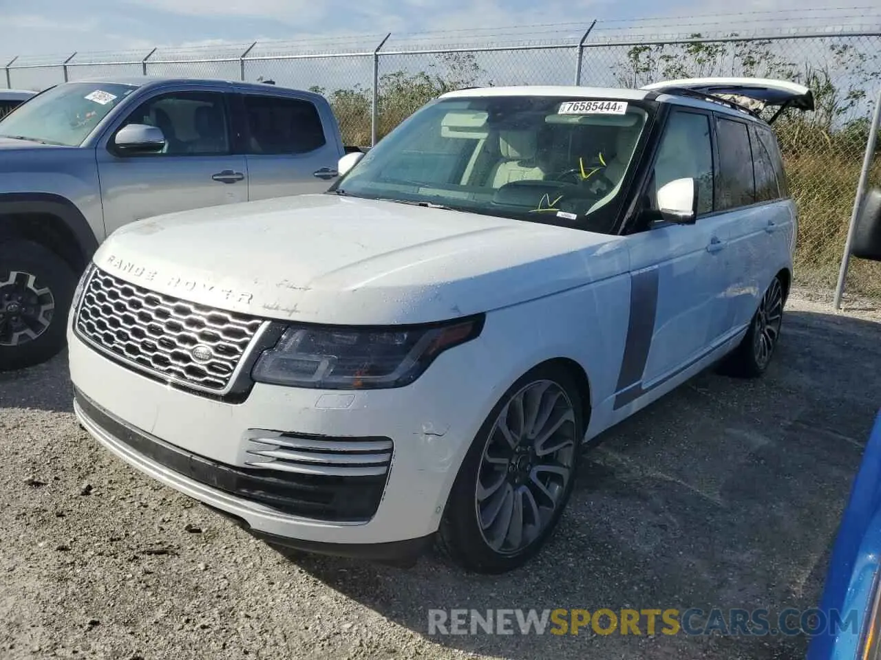 1 fotografías del automóvil dañado SALGS2RU2MA422094 LAND ROVER RANGEROVER 2021