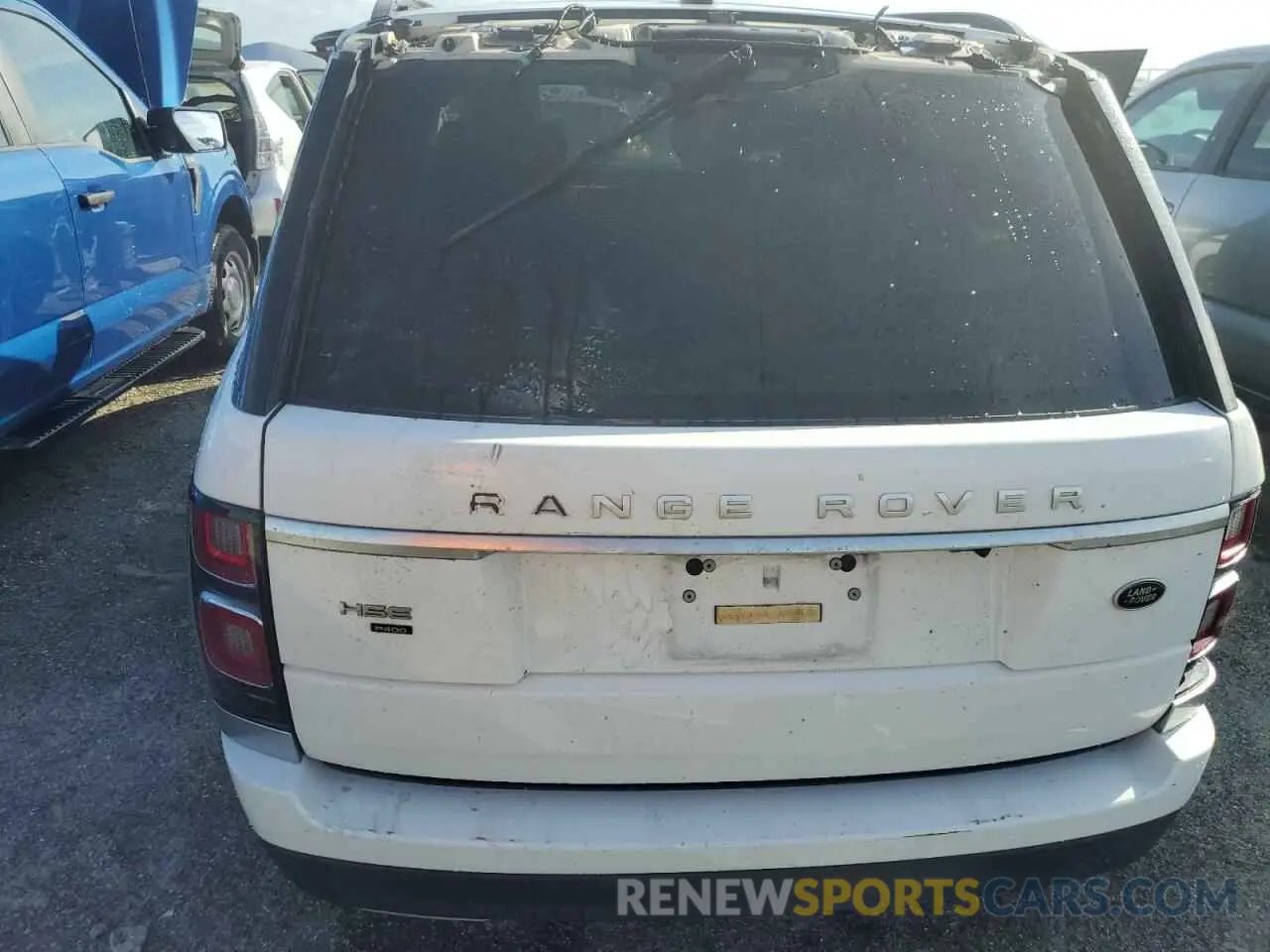6 fotografías del automóvil dañado SALGS2RU2MA422094 LAND ROVER RANGEROVER 2021