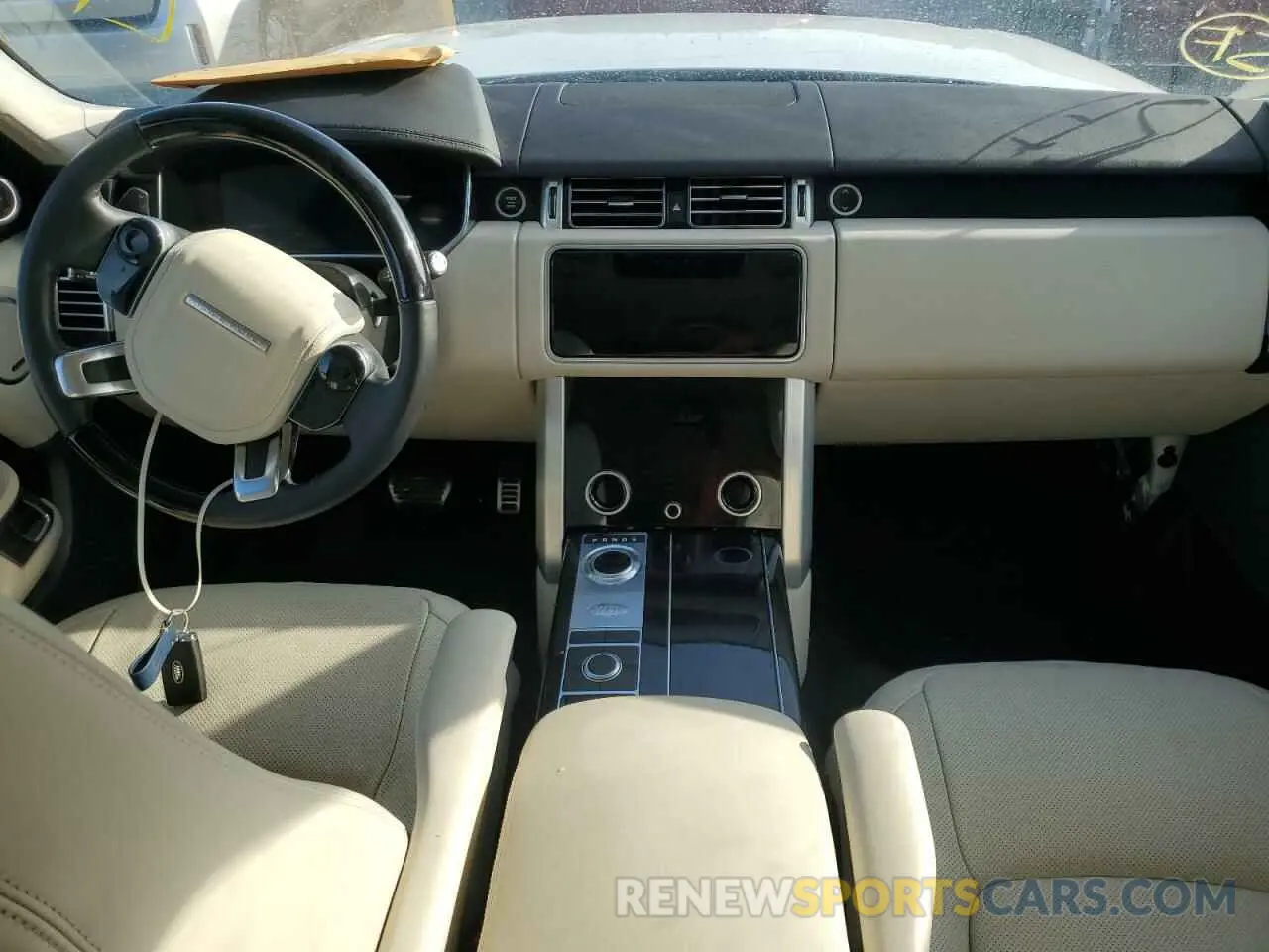 8 fotografías del automóvil dañado SALGS2RU2MA422094 LAND ROVER RANGEROVER 2021