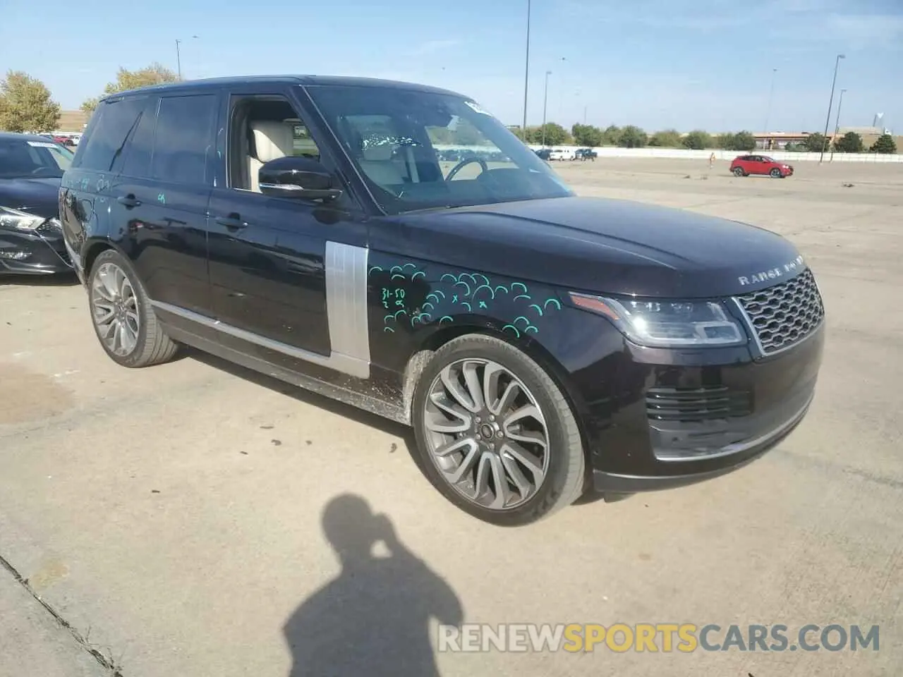 4 fotografías del automóvil dañado SALGS2RU2MA435167 LAND ROVER RANGEROVER 2021