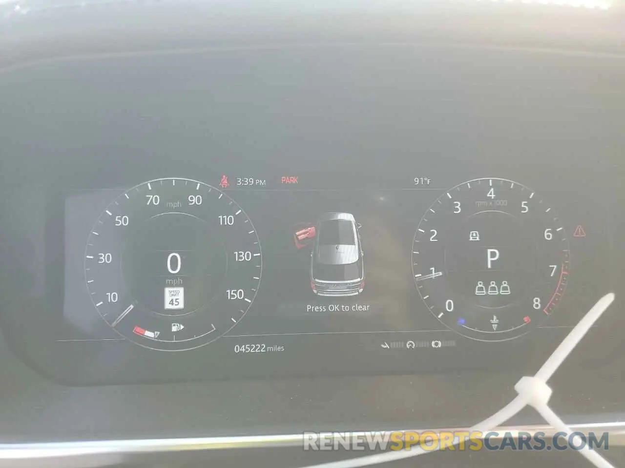 9 fotografías del automóvil dañado SALGS2RU2MA435167 LAND ROVER RANGEROVER 2021
