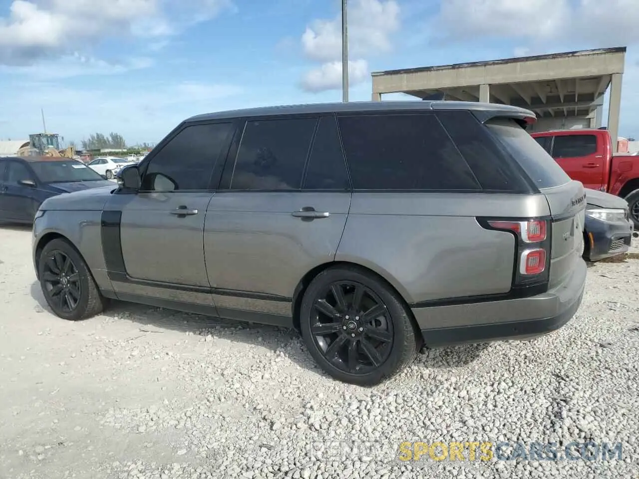 2 fotografías del automóvil dañado SALGS2RU5MA433770 LAND ROVER RANGEROVER 2021