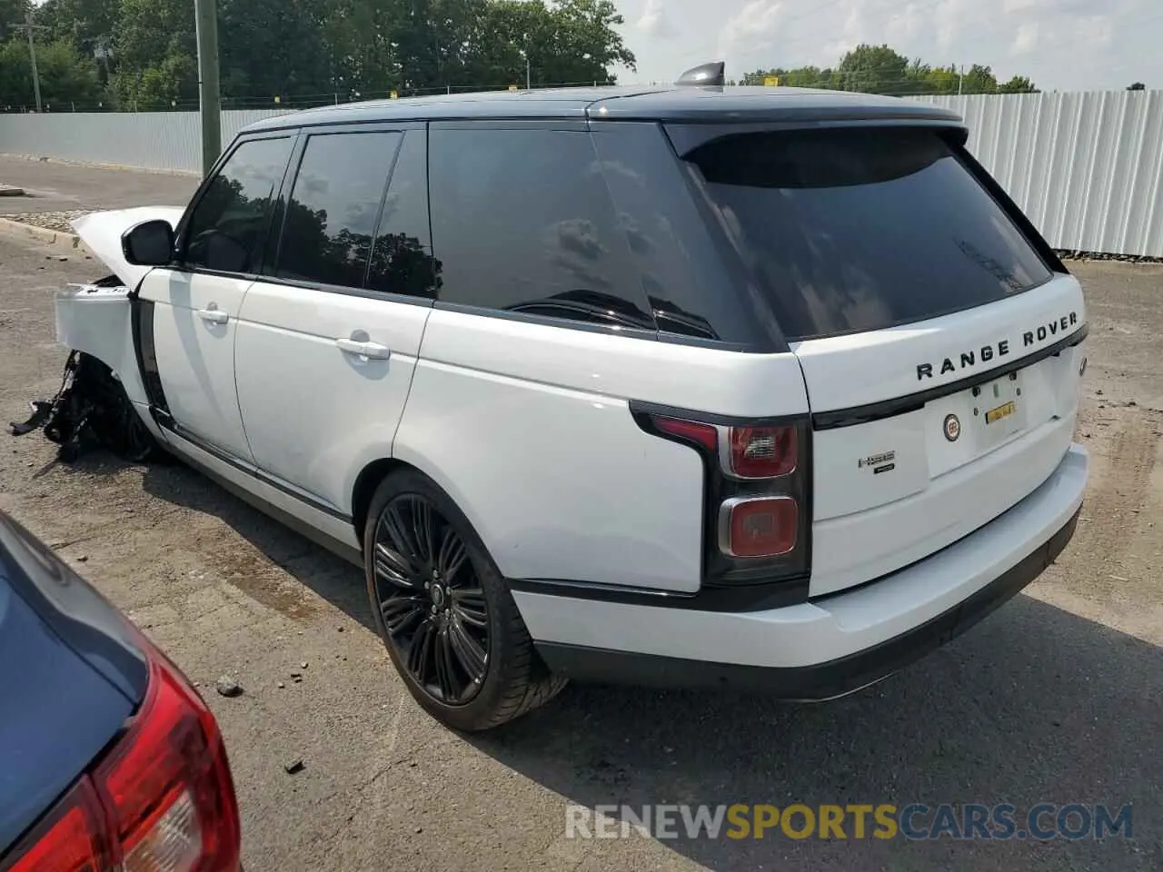 2 fotografías del automóvil dañado SALGS2RU5MA440766 LAND ROVER RANGEROVER 2021