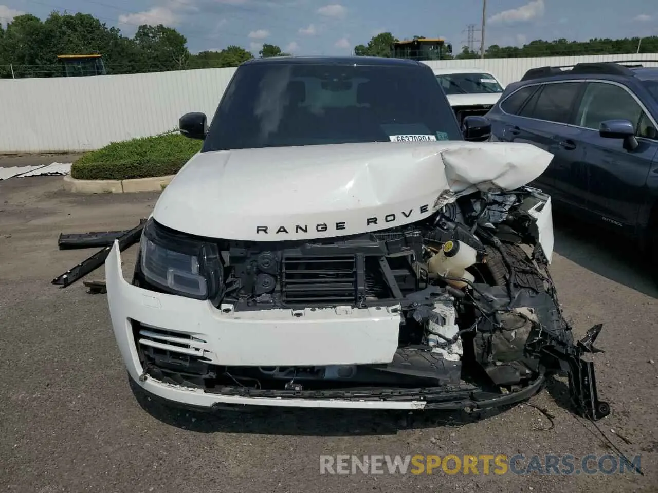 5 fotografías del automóvil dañado SALGS2RU5MA440766 LAND ROVER RANGEROVER 2021