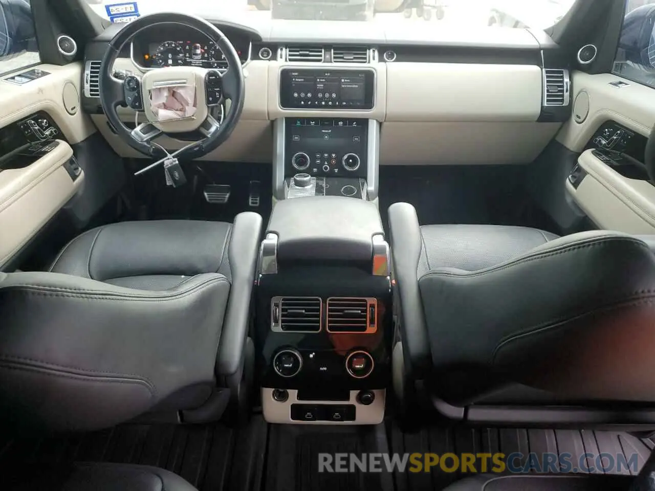 8 fotografías del automóvil dañado SALGS2RU5MA450701 LAND ROVER RANGEROVER 2021