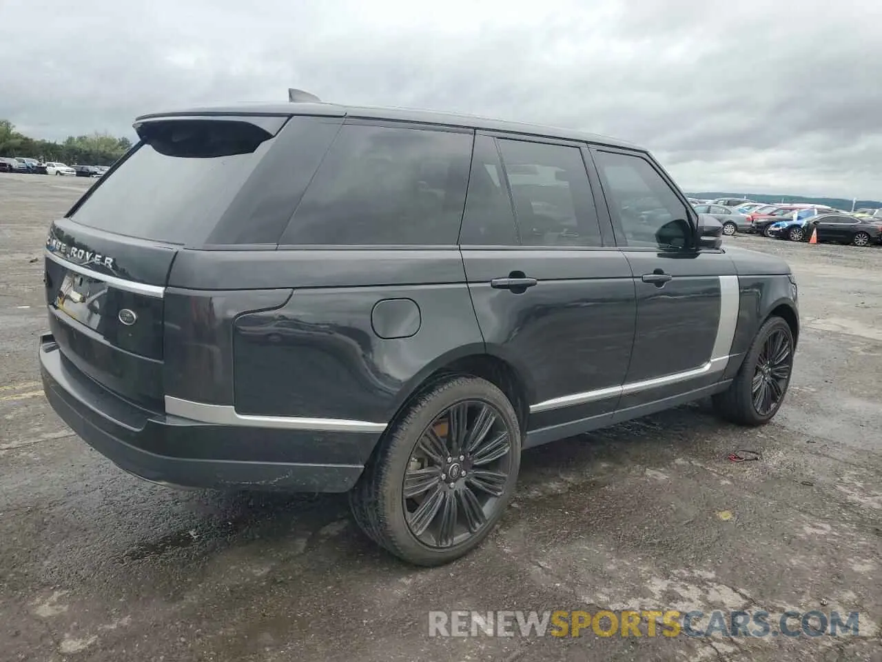 3 fotografías del automóvil dañado SALGS2RU6MA420767 LAND ROVER RANGEROVER 2021